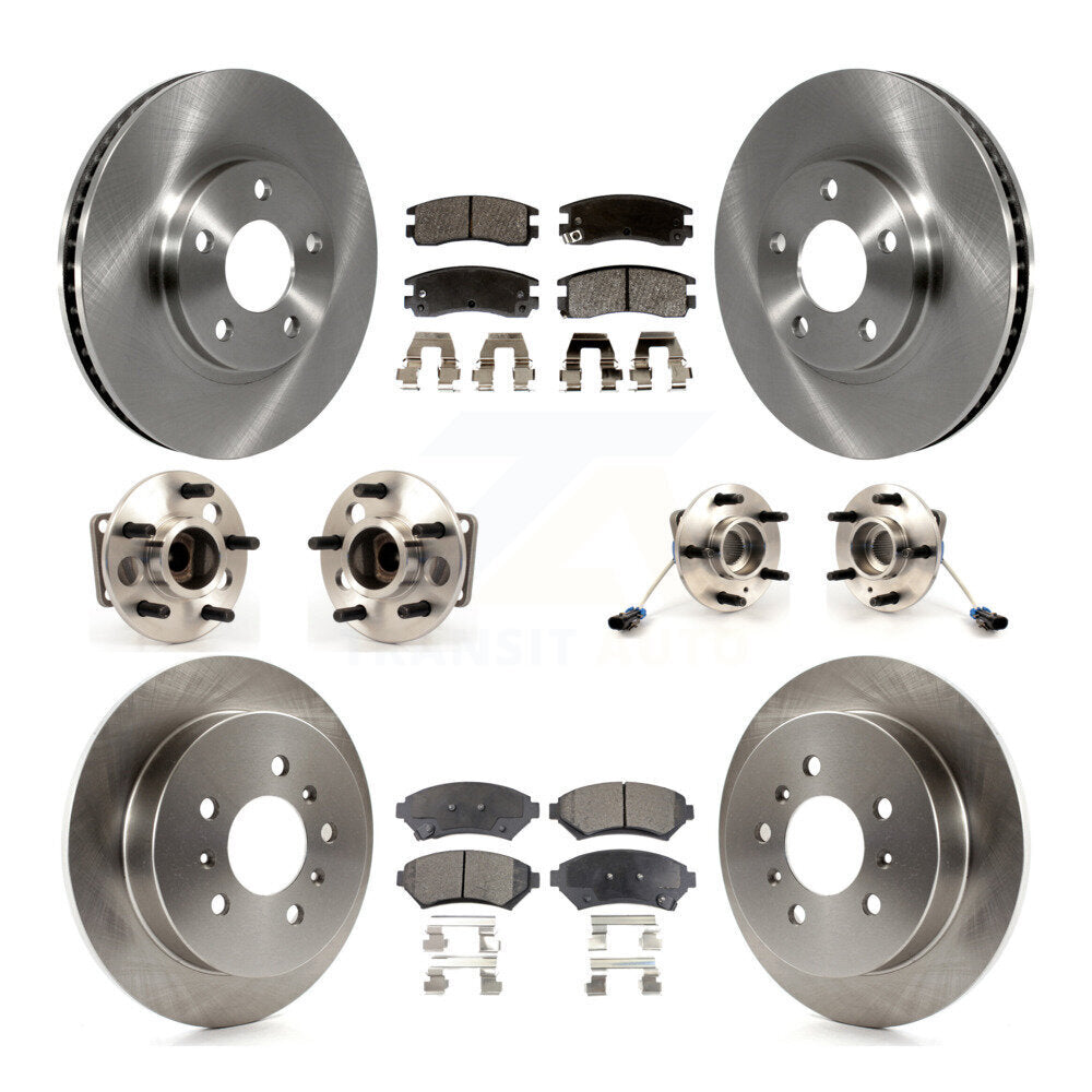 Transit Auto KBB-115055 Wheel Bearing and Hub Assembly for 1998-2005 Chevrolet Impala, Chevrolet Monte Carlo, Oldsmobile Intrigue - Front and Rear product image
