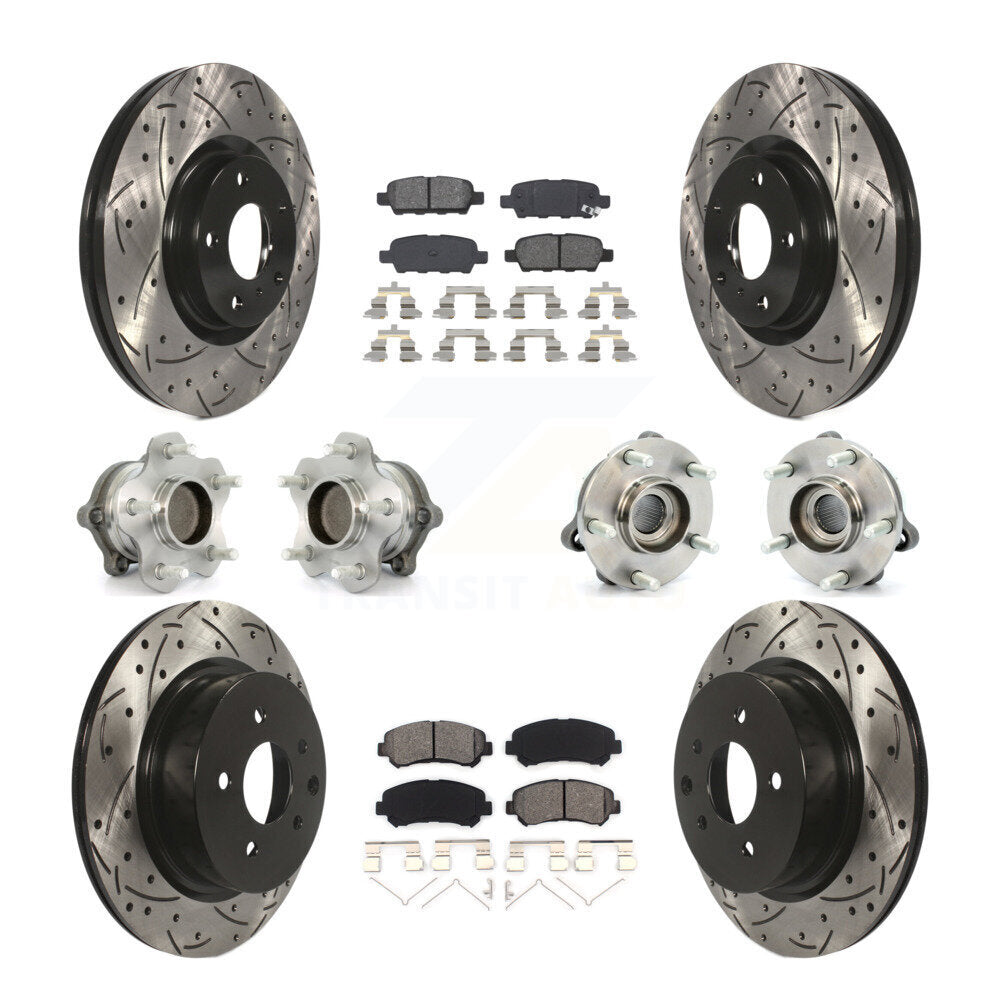 Transit Auto KBB-115085 Wheel Bearing and Hub Assembly for 2009-2022 Nissan Maxima - Front and Rear product image