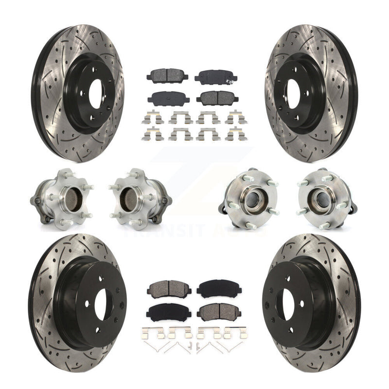 Transit Auto KBB-115085 Wheel Bearing and Hub Assembly for 2009-2022 Nissan Maxima - Front and Rear product image