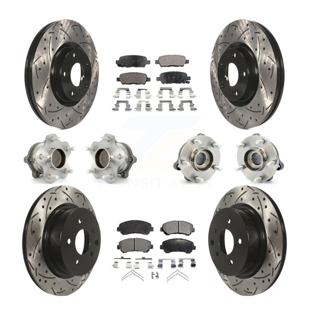 Transit Auto KBB-115089 Wheel Bearing and Hub Assembly for 2009-2022 Nissan Maxima - Front and Rear product image