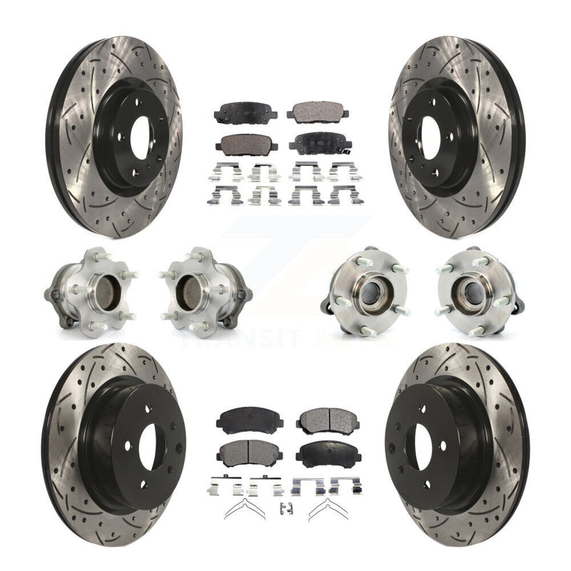 Transit Auto KBB-115089 Wheel Bearing and Hub Assembly for 2009-2022 Nissan Maxima - Front and Rear product image