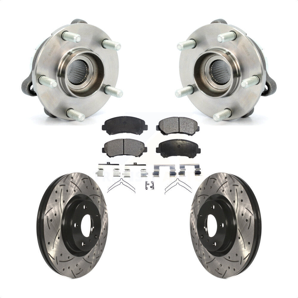 Transit Auto KBB-115091 Wheel Bearing and Hub Assembly for 2009-2022 Nissan Maxima - Front product image