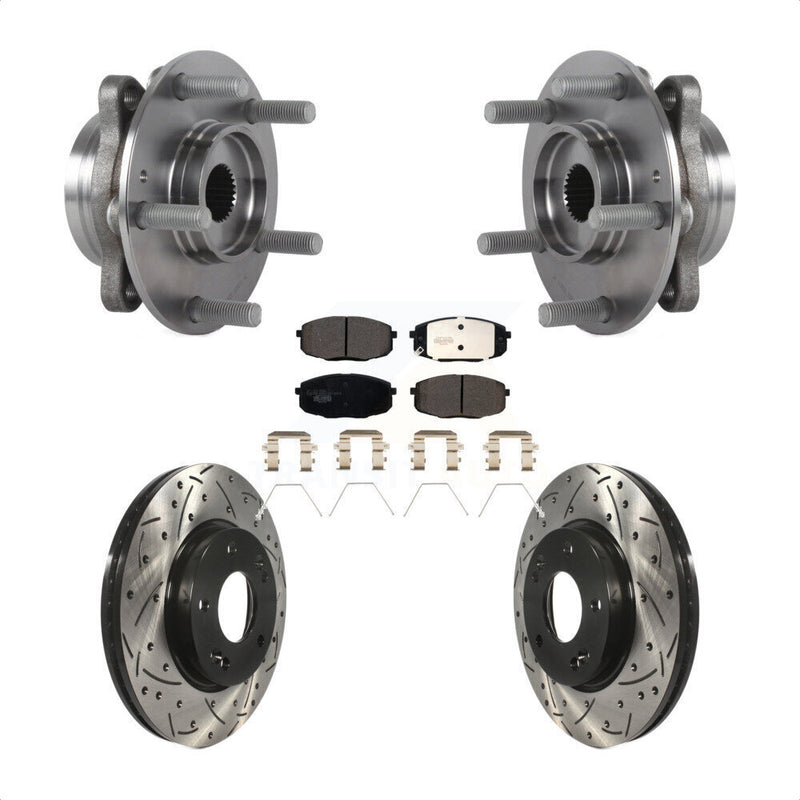 Transit Auto KBB-115092 Wheel Bearing and Hub Assembly for 2018-2023 Kia Forte, Kia Forte5, Hyundai Elantra GT - Front product image