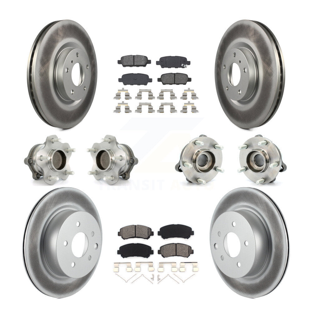 Transit Auto KBB-115105 Wheel Bearing and Hub Assembly for 2009-2022 Nissan Maxima - Front and Rear product image