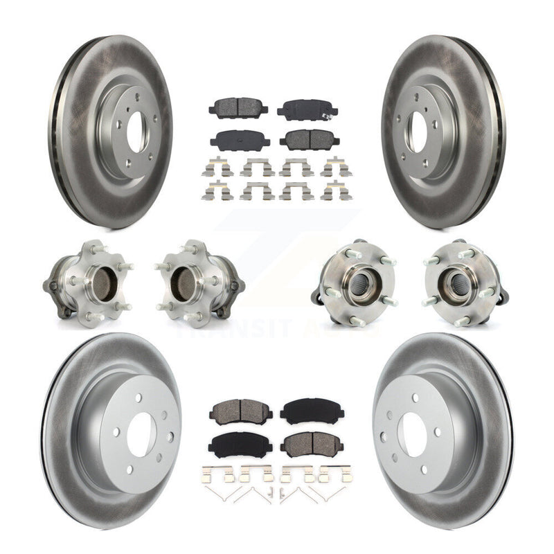 Transit Auto KBB-115105 Wheel Bearing and Hub Assembly for 2009-2022 Nissan Maxima - Front and Rear product image