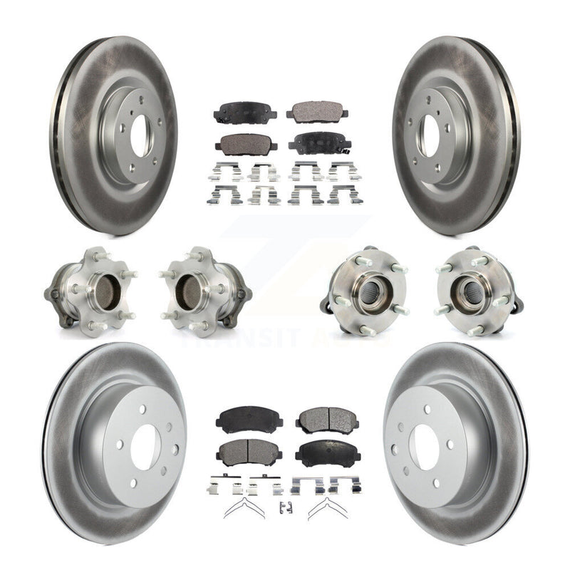 Transit Auto KBB-115113 Wheel Bearing and Hub Assembly for 2009-2022 Nissan Maxima - Front and Rear product image