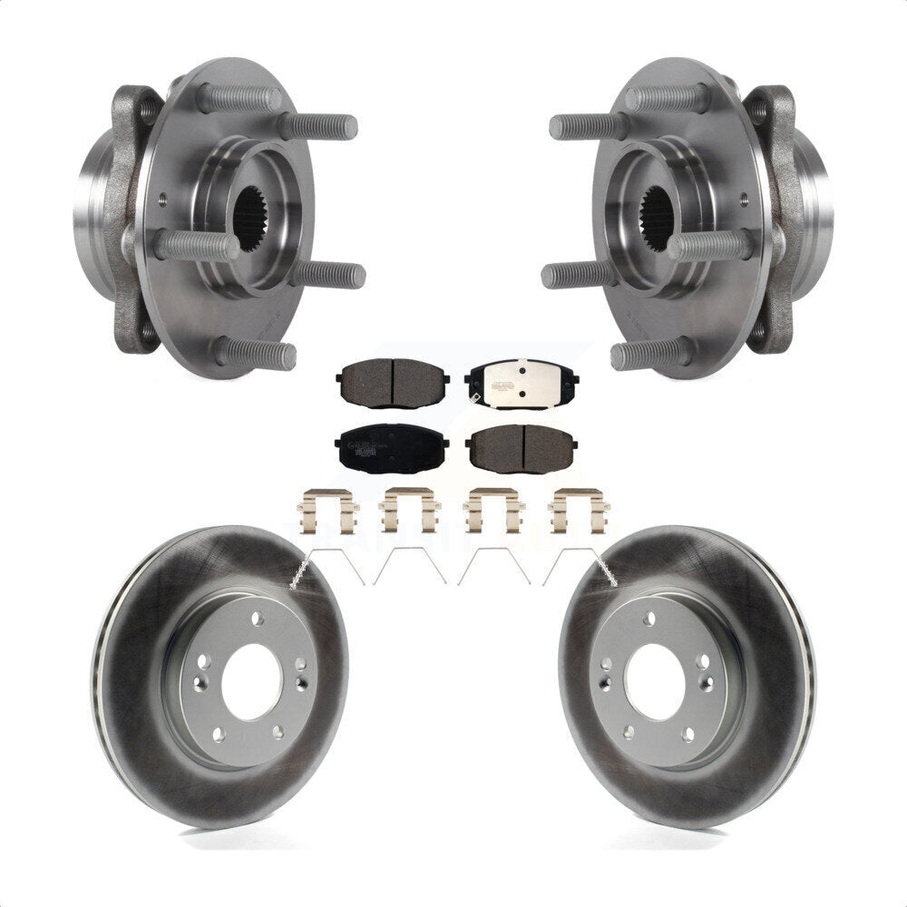 Transit Auto KBB-115121 Wheel Bearing and Hub Assembly for 2018-2023 Kia Forte, Kia Forte5, Hyundai Elantra GT - Front product image