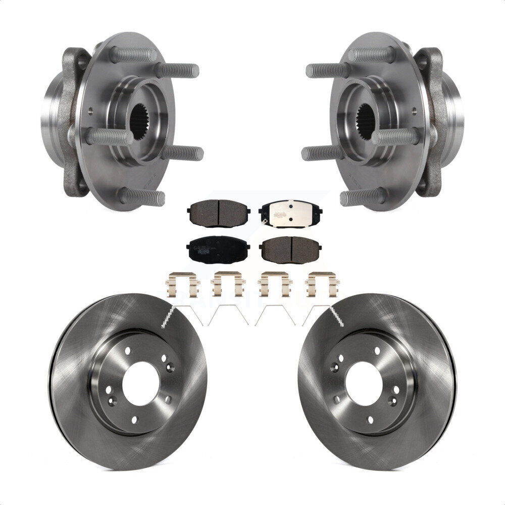Transit Auto KBB-115128 Wheel Bearing and Hub Assembly for 2018-2023 Kia Forte, Kia Forte5, Hyundai Elantra GT - Front product image