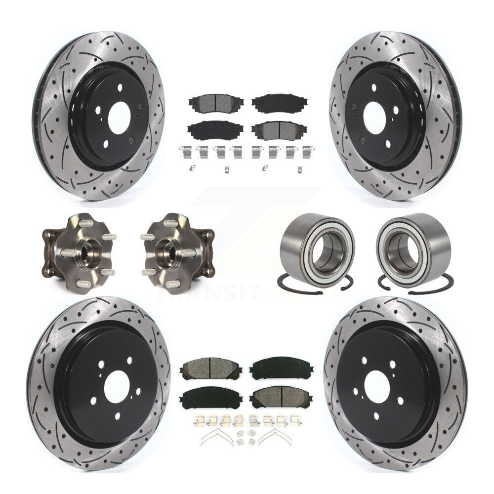 Transit Auto KBB-115148 Wheel Bearing for 2016 Lexus RX350 - Front and Rear product image