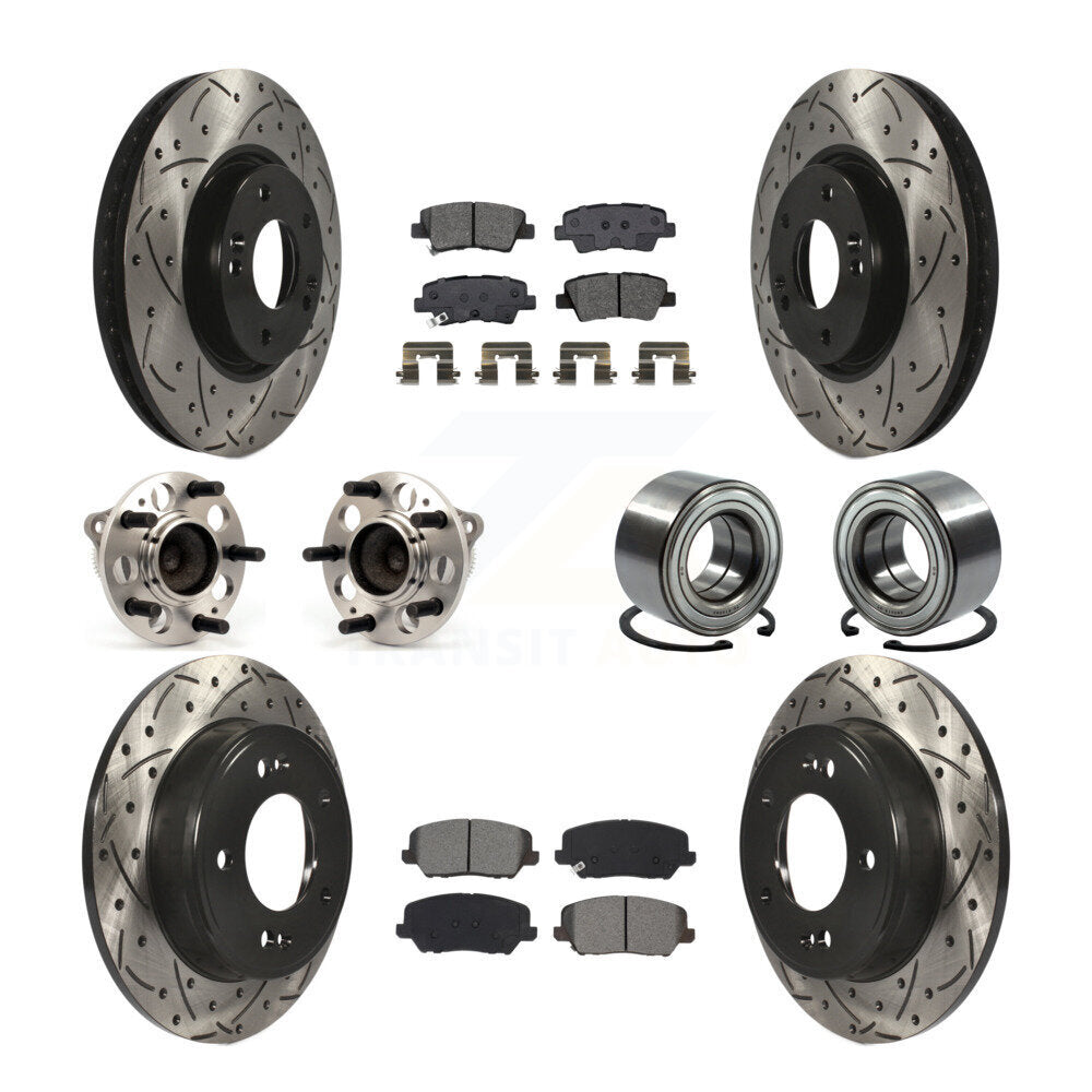 Transit Auto KBB-115150 Wheel Bearing for 2016-2018 Kia Forte, Kia Forte5, Hyundai Veloster - Front and Rear product image