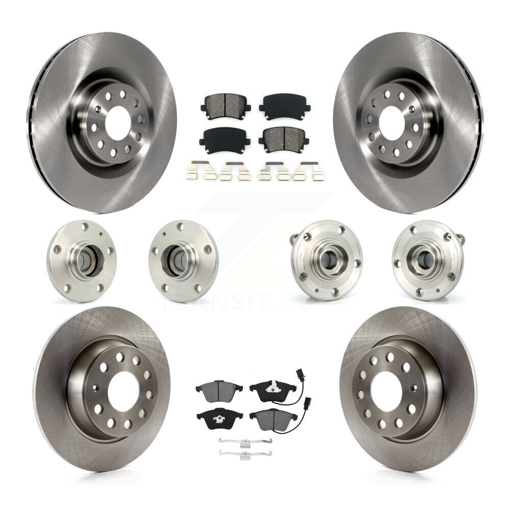 Transit Auto KBB-115216 Wheel Bearing and Hub Assembly for 2006-2007 Volkswagen Passat - Front and Rear product image