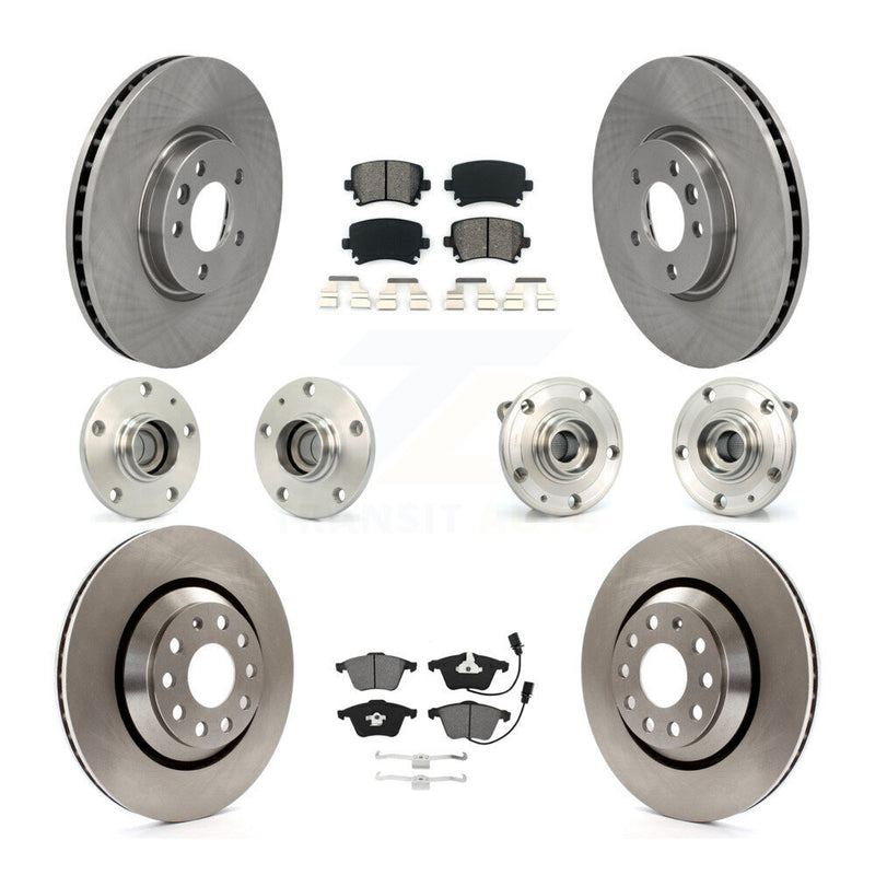 Transit Auto KBB-115217 Wheel Bearing and Hub Assembly for 2009-2010 Volkswagen CC - Front and Rear product image