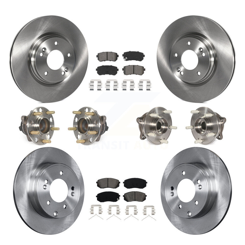 Transit Auto KBB-115229 Wheel Bearing and Hub Assembly for 2016-2019 Kia Optima - Front and Rear product image