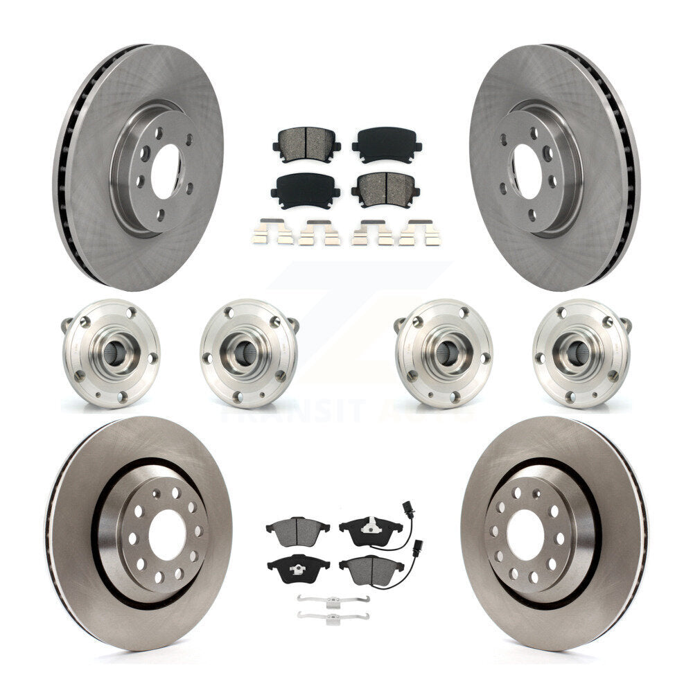 Transit Auto KBB-115235 Wheel Bearing and Hub Assembly for 2009-2012 Volkswagen CC - Front and Rear product image