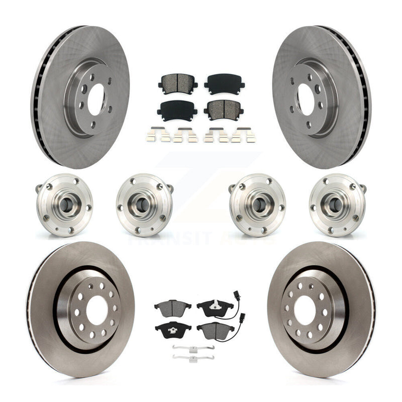 Transit Auto KBB-115235 Wheel Bearing and Hub Assembly for 2009-2012 Volkswagen CC - Front and Rear product image
