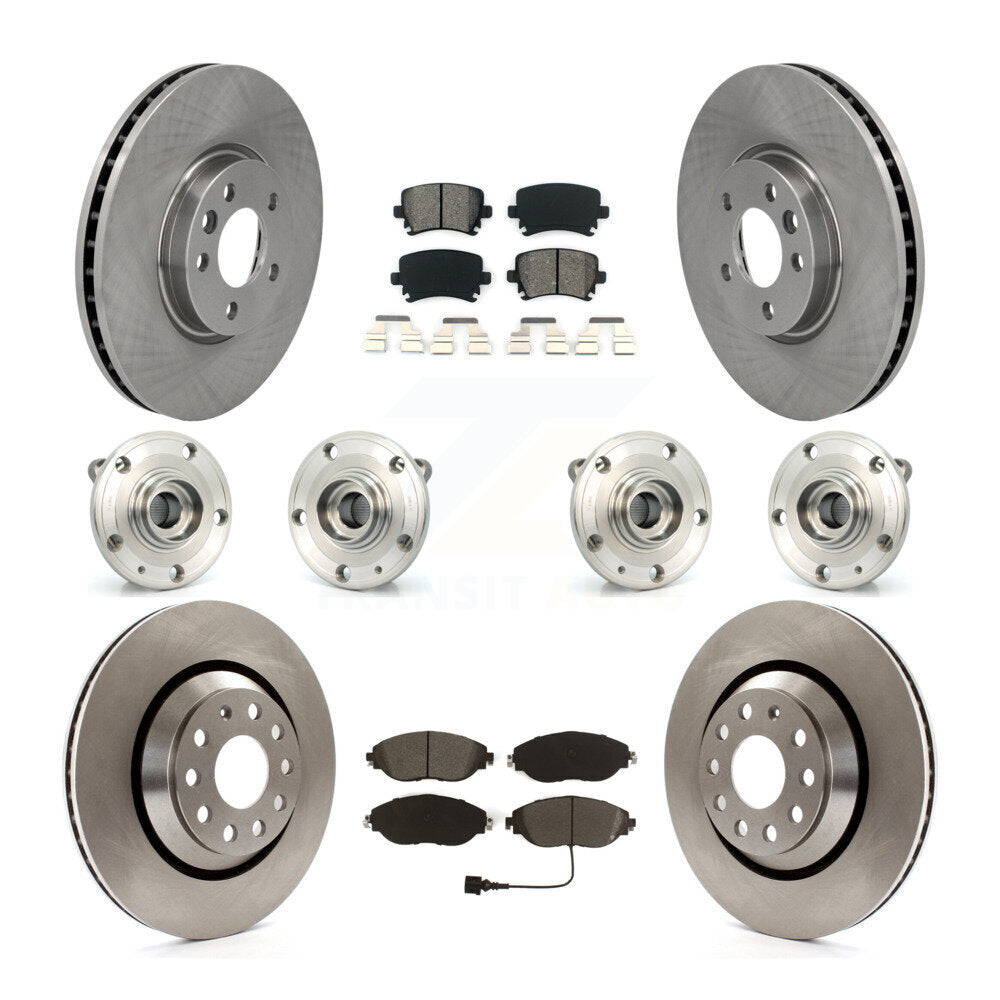 Transit Auto KBB-115236 Wheel Bearing and Hub Assembly for 2013-2016 Volkswagen CC - Front and Rear product image