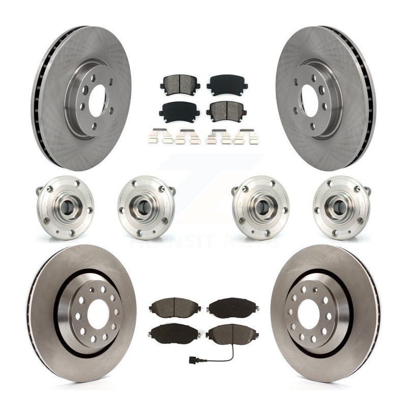 Transit Auto KBB-115236 Wheel Bearing and Hub Assembly for 2013-2016 Volkswagen CC - Front and Rear product image