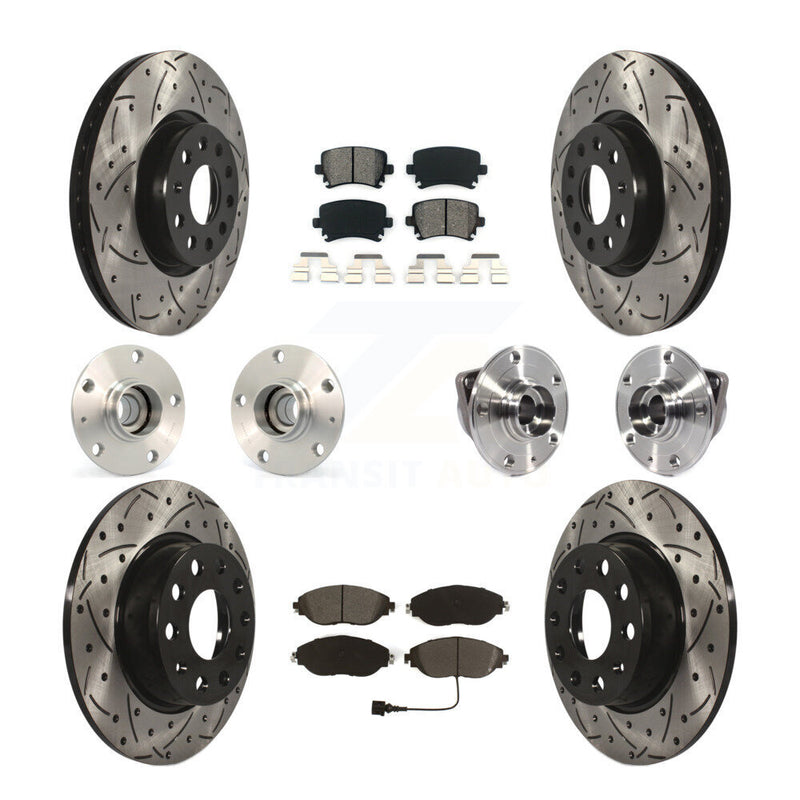 Transit Auto KBB-115246 Wheel Bearing and Hub Assembly for 2015 Volkswagen GTI - Front and Rear product image