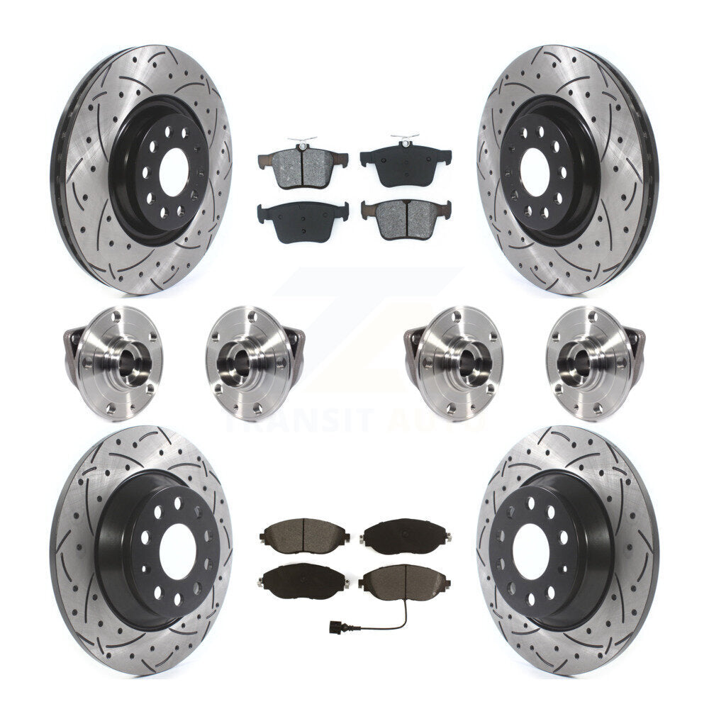 Transit Auto KBB-115252 Wheel Bearing and Hub Assembly for 2018-2022 Volkswagen Tiguan - Front and Rear product image