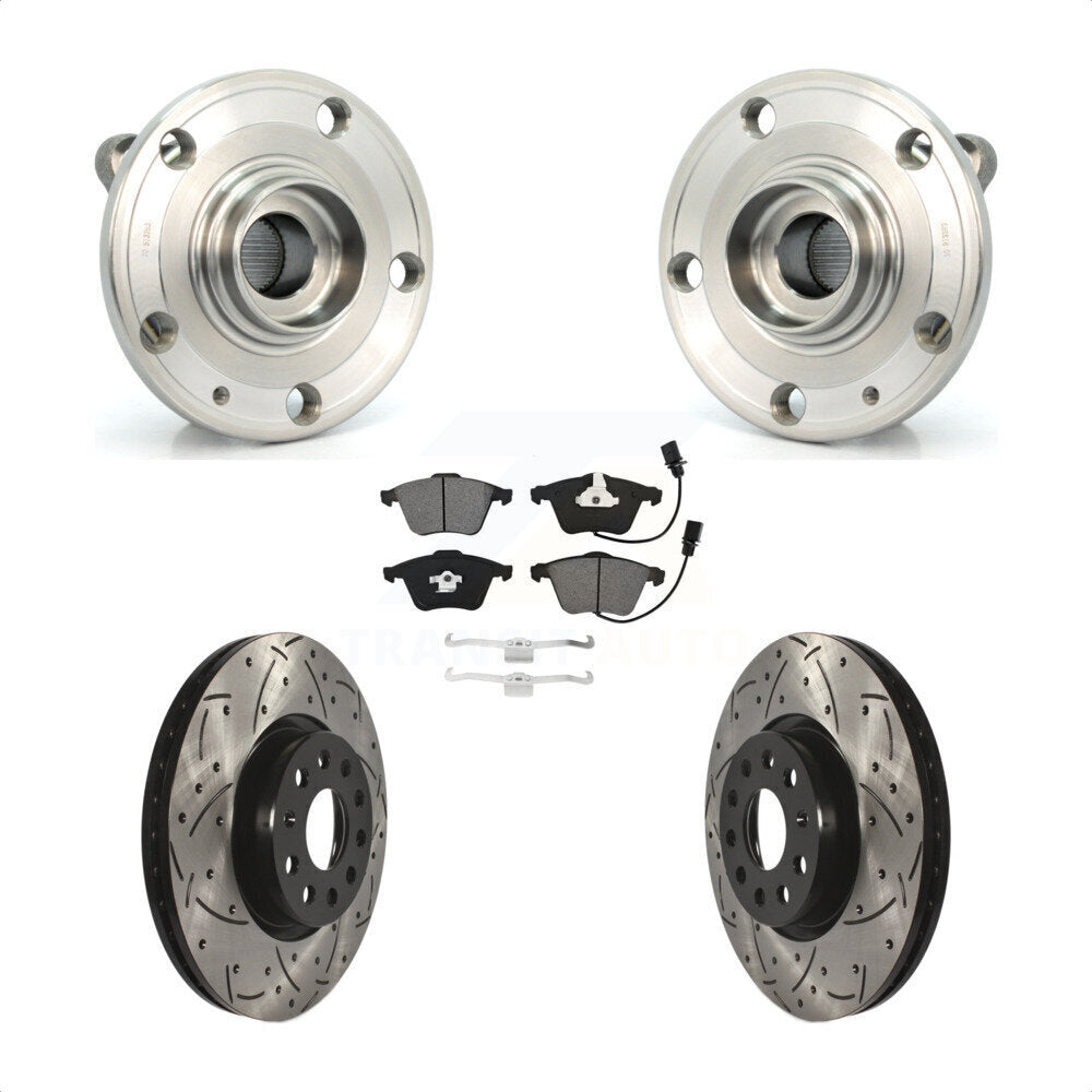 Transit Auto KBB-115253 Wheel Bearing and Hub Assembly for 2009-2012 Volkswagen CC - Front product image