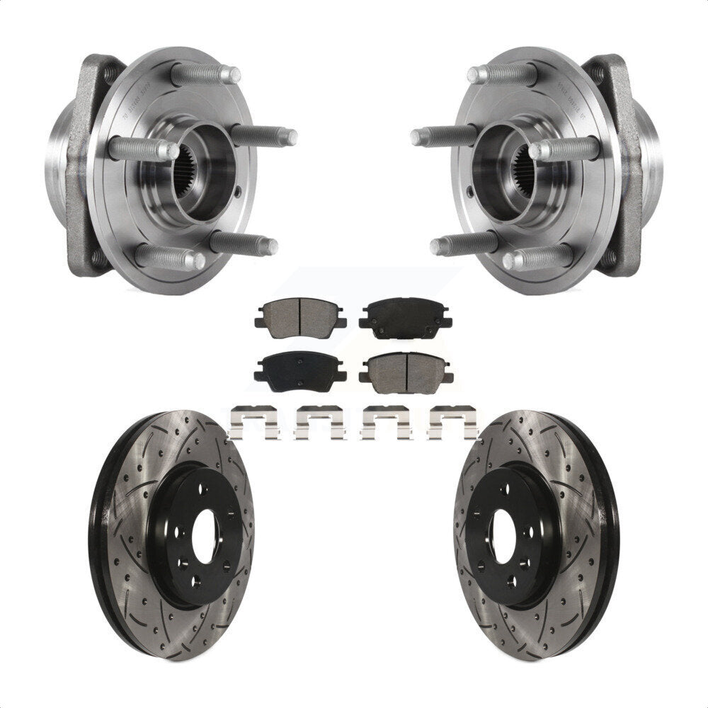 Transit Auto KBB-115259 Wheel Bearing and Hub Assembly for 2016-2023 Chevrolet Bolt EUV, Chevrolet Bolt EV, Chevrolet Cruze & more - Front product image