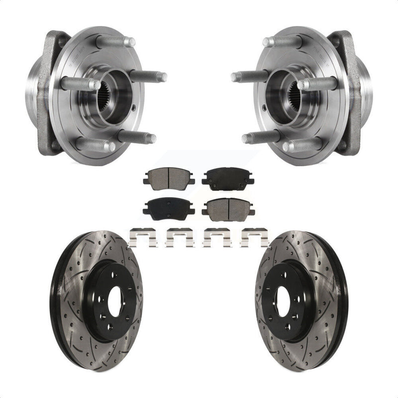 Transit Auto KBB-115259 Wheel Bearing and Hub Assembly for 2016-2023 Chevrolet Bolt EUV, Chevrolet Bolt EV, Chevrolet Cruze & more - Front product image
