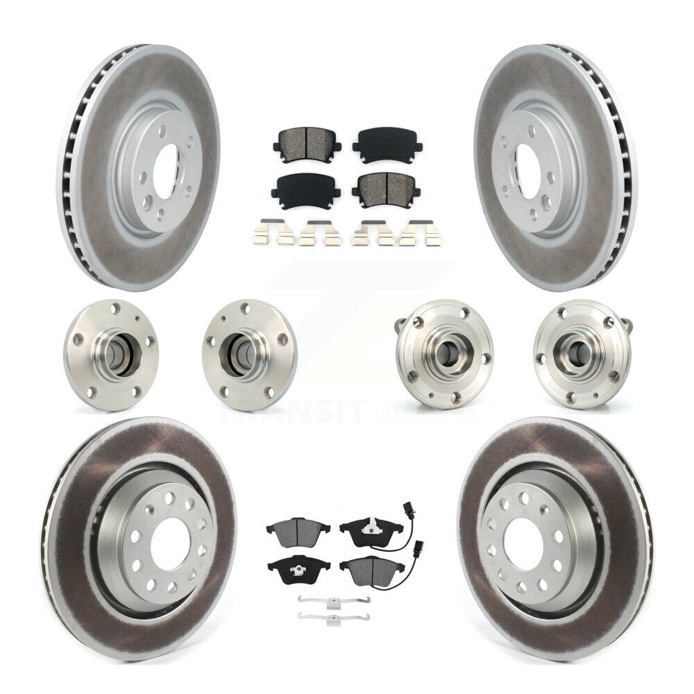Transit Auto KBB-115263 Wheel Bearing and Hub Assembly for 2009-2010 Volkswagen CC - Front and Rear product image