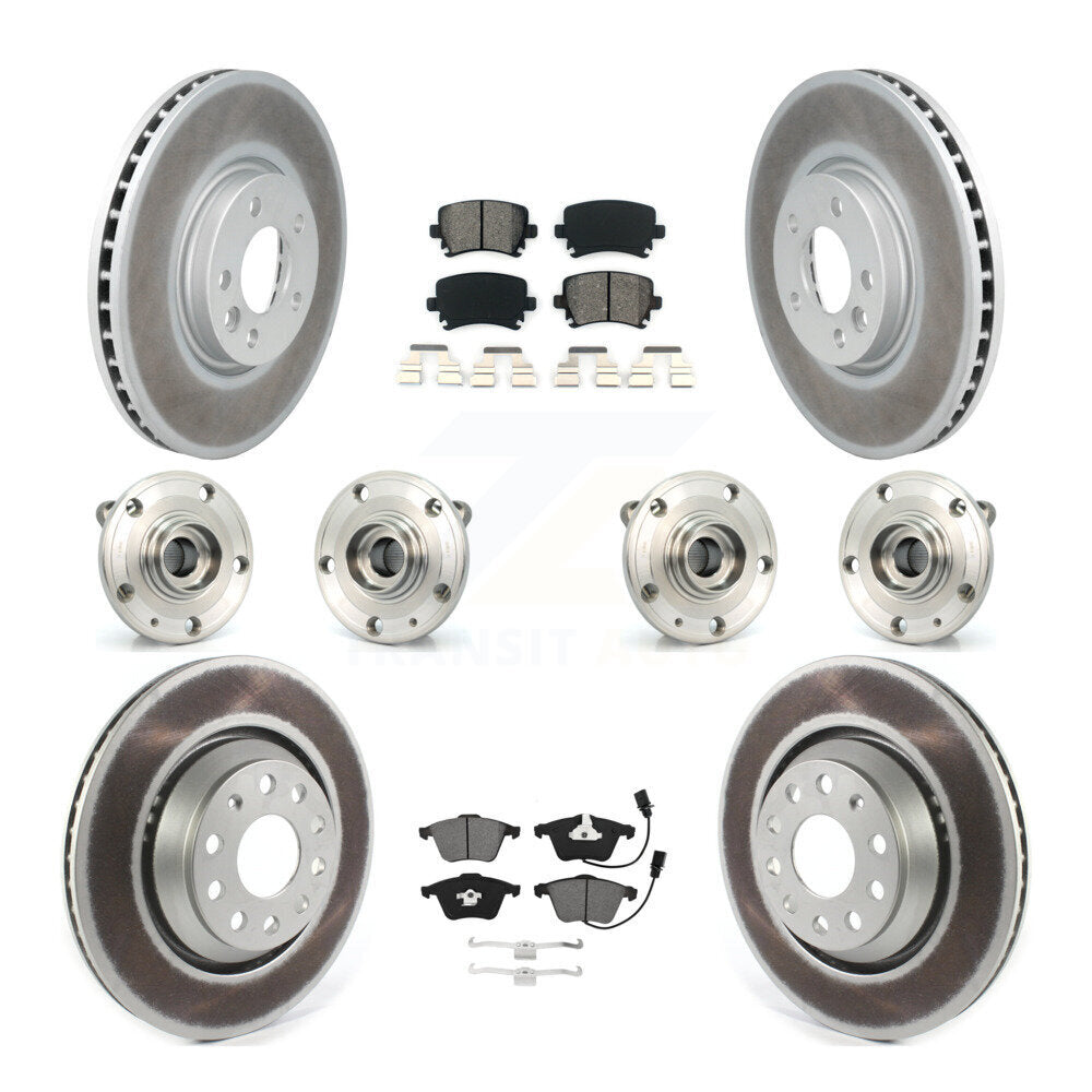 Transit Auto KBB-115280 Wheel Bearing and Hub Assembly for 2009-2012 Volkswagen CC - Front and Rear product image