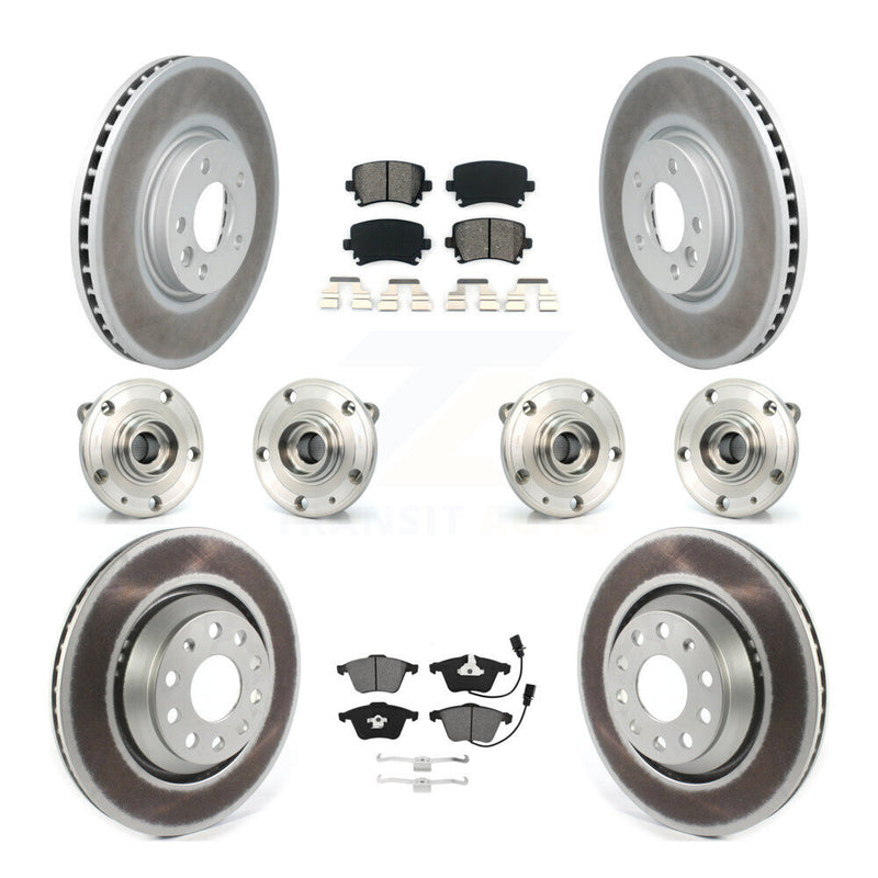 Transit Auto KBB-115280 Wheel Bearing and Hub Assembly for 2009-2012 Volkswagen CC - Front and Rear product image