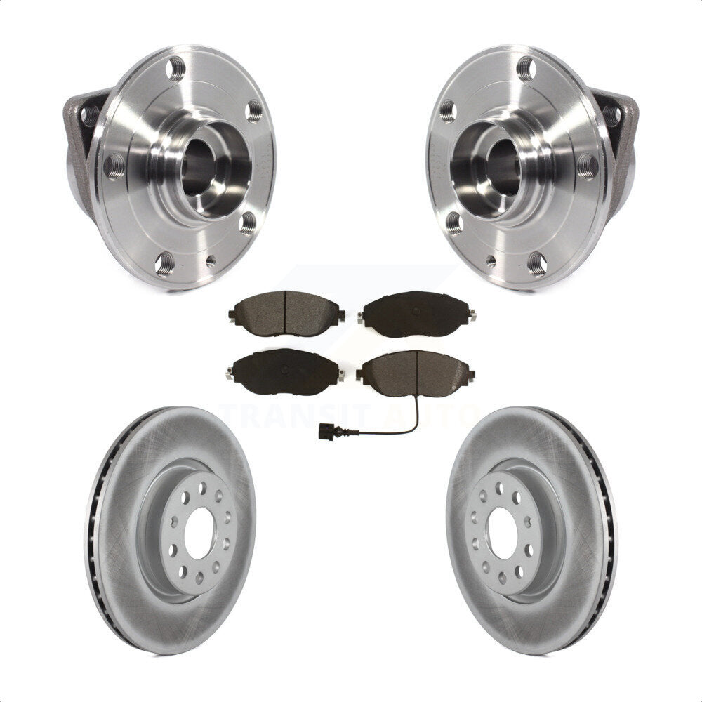 Transit Auto KBB-115300 Wheel Bearing and Hub Assembly for 2015-2019 Volkswagen Arteon, Volkswagen GTI - Front product image