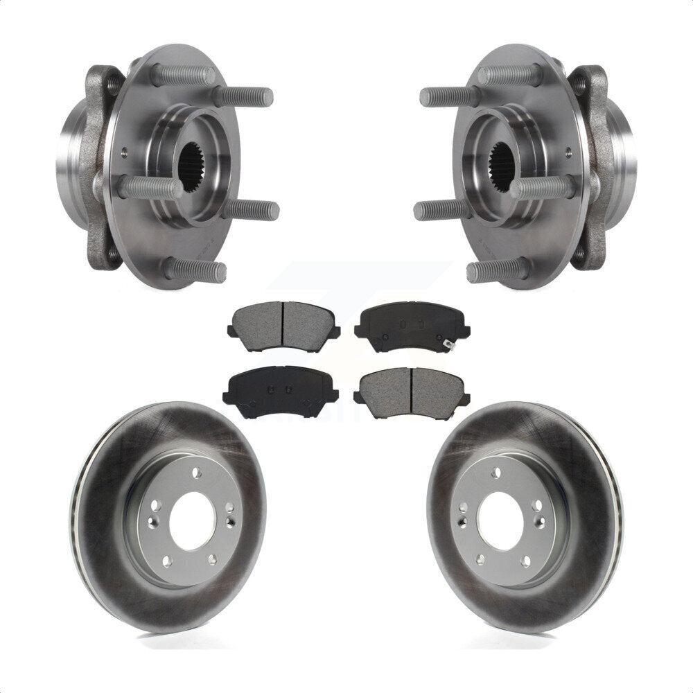 Transit Auto KBB-115304 Wheel Bearing and Hub Assembly for 2017-2021 Hyundai Veloster, Hyundai Elantra GT - Front product image