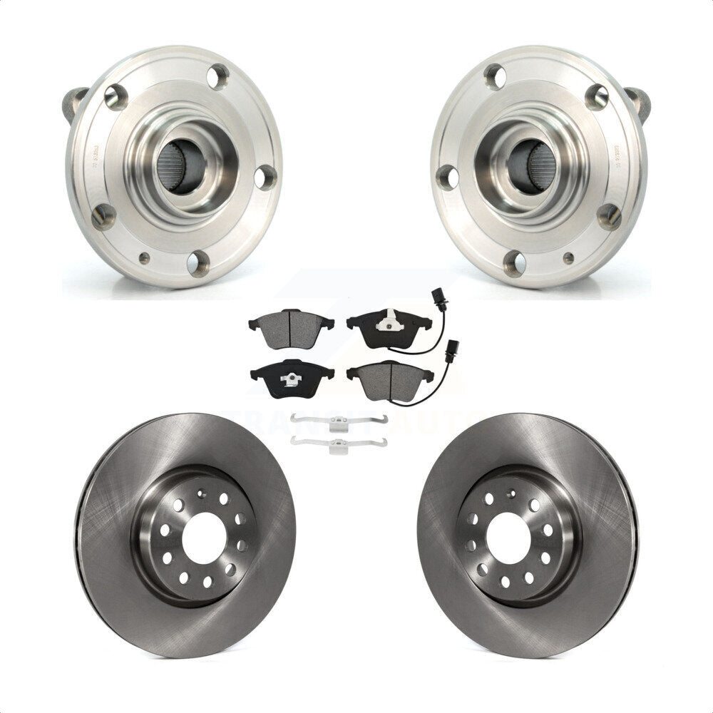Transit Auto KBB-115316 Wheel Bearing and Hub Assembly for 2009-2012 Volkswagen CC - Front product image