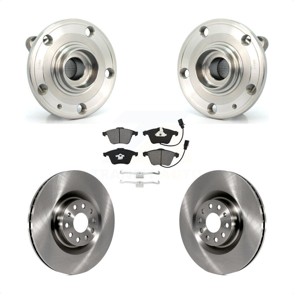 Transit Auto KBB-115318 Wheel Bearing and Hub Assembly for 2006-2013 Volkswagen CC, Volkswagen Golf R, Volkswagen Passat CC & more - Front product image