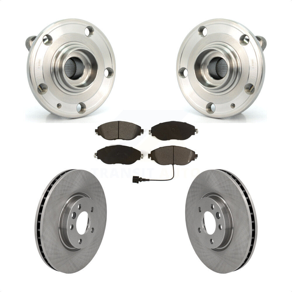Transit Auto KBB-115321 Wheel Bearing and Hub Assembly for 2013-2016 Volkswagen CC - Front product image
