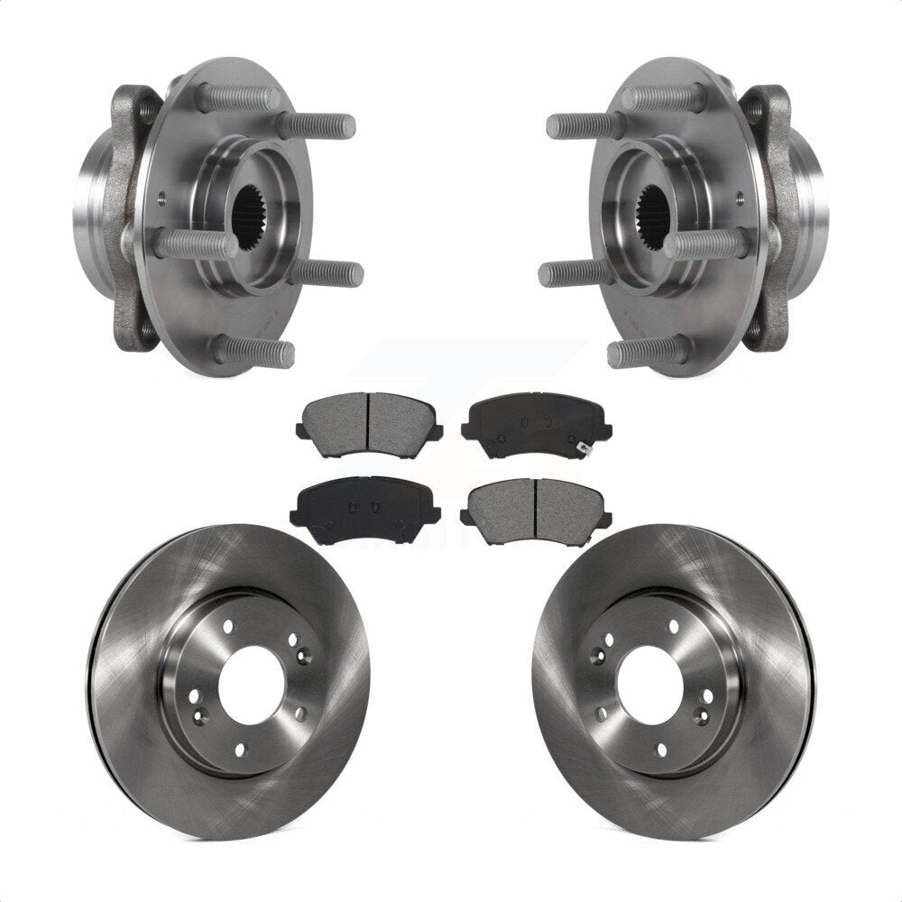 Transit Auto KBB-115330 Wheel Bearing and Hub Assembly for 2017-2021 Hyundai Veloster, Hyundai Elantra GT - Front product image