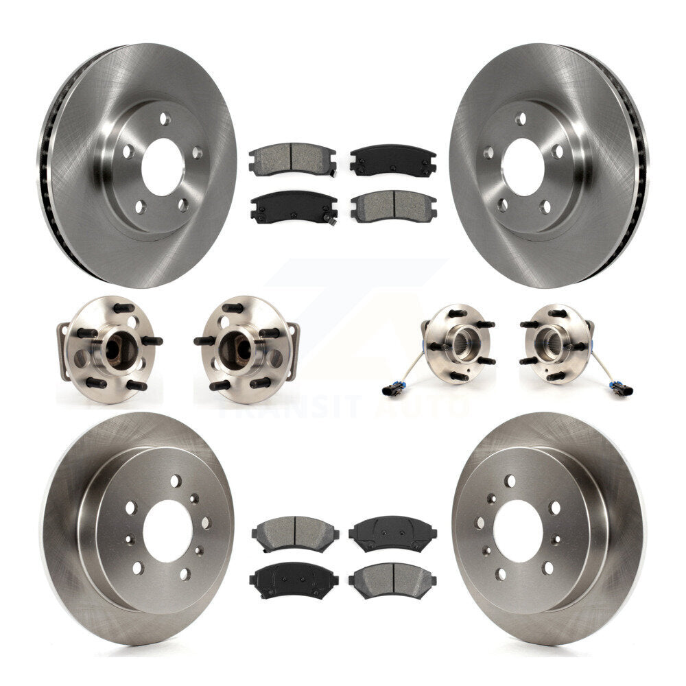 Transit Auto KBB-115344 Wheel Bearing and Hub Assembly for 1998-2005 Chevrolet Impala, Chevrolet Monte Carlo, Oldsmobile Intrigue - Front and Rear product image
