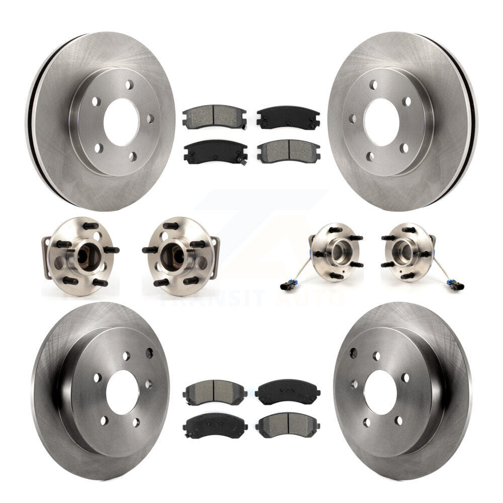 Transit Auto KBB-115345 Wheel Bearing and Hub Assembly for 2001-2005 Pontiac Aztek - Front and Rear product image