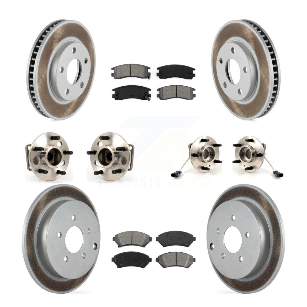 Transit Auto KBB-115376 Wheel Bearing and Hub Assembly for 2002-2004 Pontiac Montana - Front and Rear product image