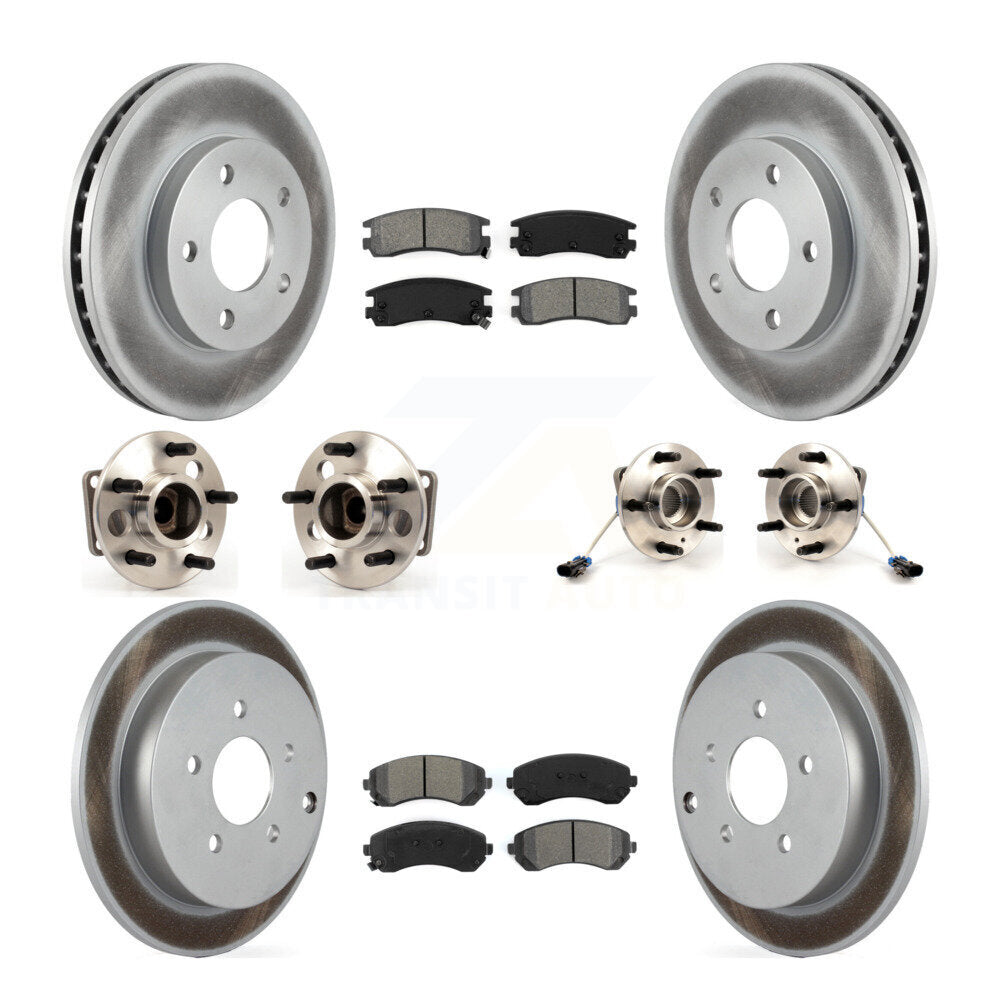 Transit Auto KBB-115378 Wheel Bearing and Hub Assembly for 2001-2005 Pontiac Aztek - Front and Rear product image