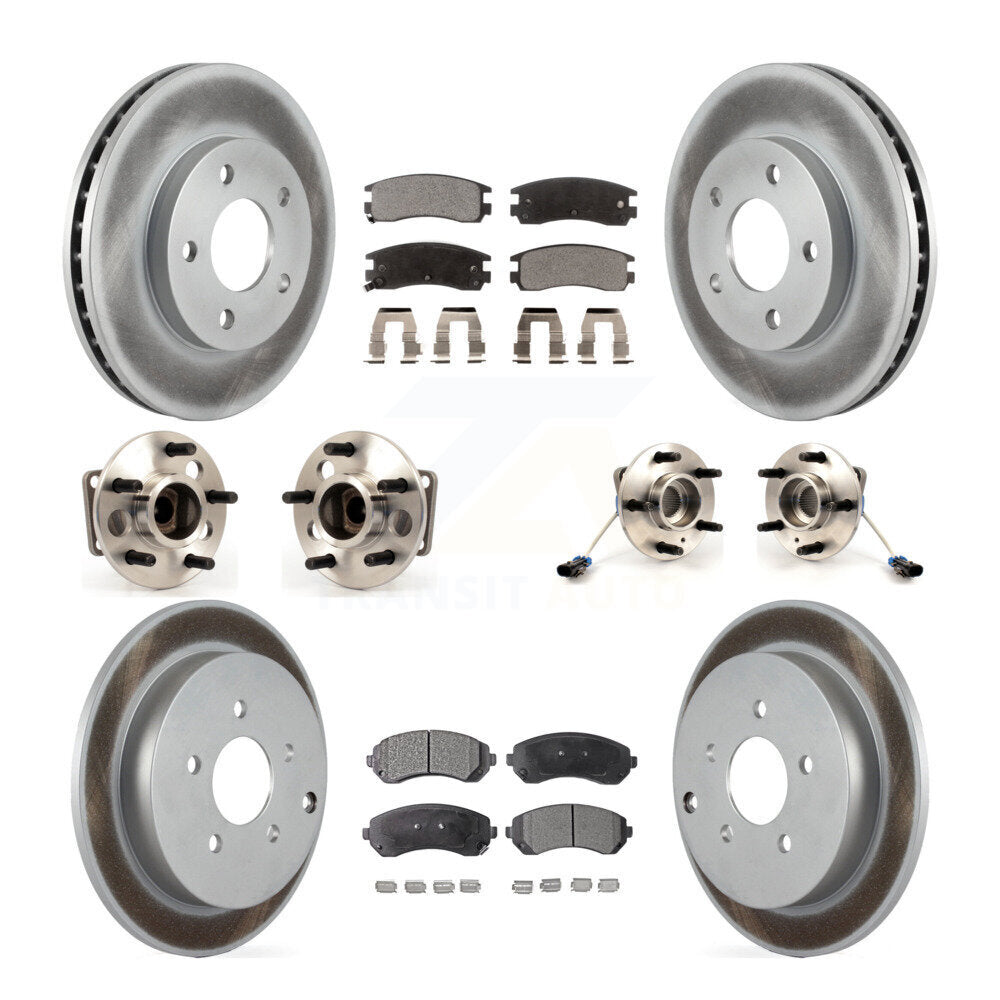 Transit Auto KBB-115392 Wheel Bearing and Hub Assembly for 2001-2005 Pontiac Aztek - Front and Rear product image