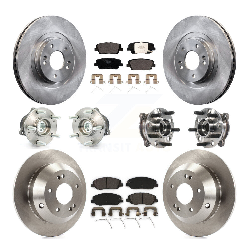 Transit Auto KBB-115404 Wheel Bearing and Hub Assembly for 2017-2019 Hyundai Santa Fe, Hyundai Santa Fe XL - Front and Rear product image