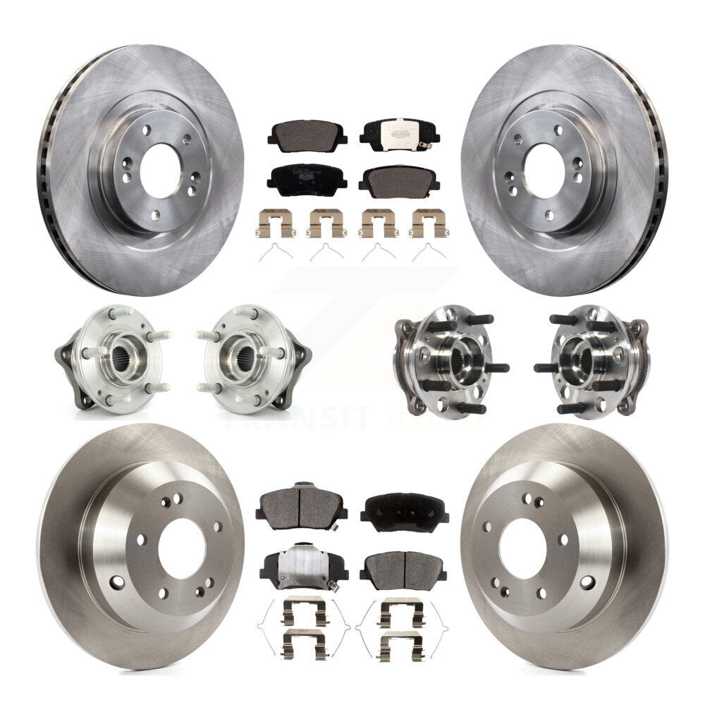 Transit Auto KBB-115412 Wheel Bearing and Hub Assembly for 2017-2018 Hyundai Santa Fe Sport - Front and Rear product image