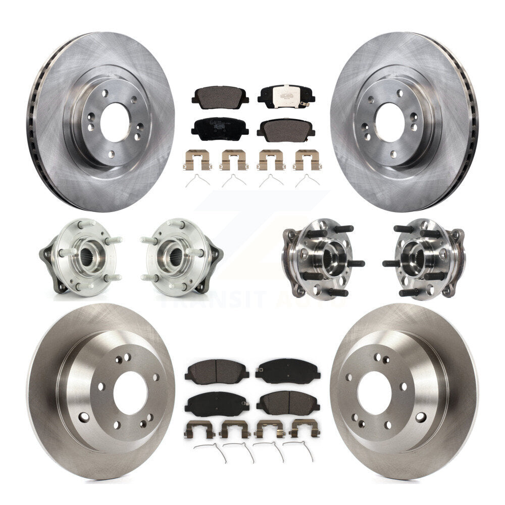 Transit Auto KBB-115413 Wheel Bearing and Hub Assembly for 2017-2019 Hyundai Santa Fe, Hyundai Santa Fe XL - Front and Rear product image