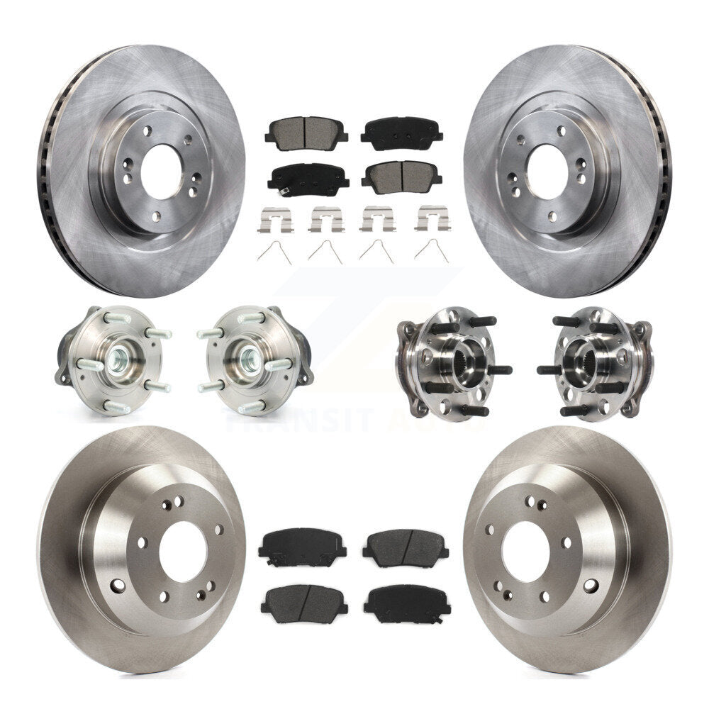 Transit Auto KBB-115418 Wheel Bearing and Hub Assembly for 2017-2018 Hyundai Santa Fe Sport - Front and Rear product image