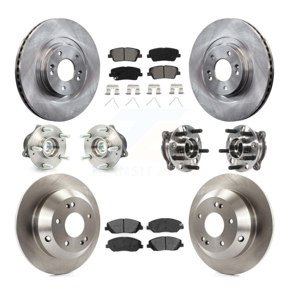 Transit Auto KBB-115419 Wheel Bearing and Hub Assembly for 2017-2019 Hyundai Santa Fe, Hyundai Santa Fe XL - Front and Rear product image