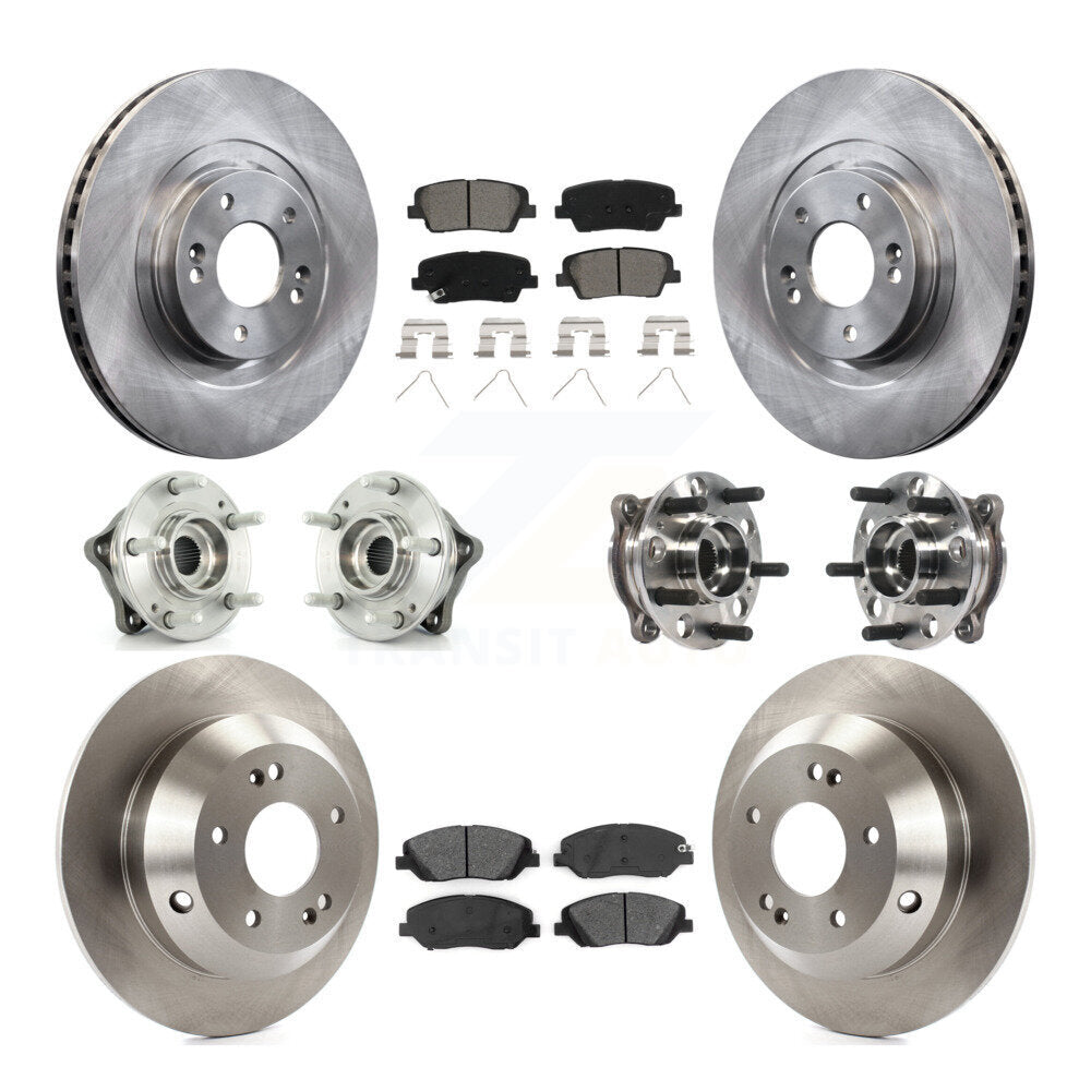 Transit Auto KBB-115428 Wheel Bearing and Hub Assembly for 2017-2019 Hyundai Santa Fe, Hyundai Santa Fe XL - Front and Rear product image