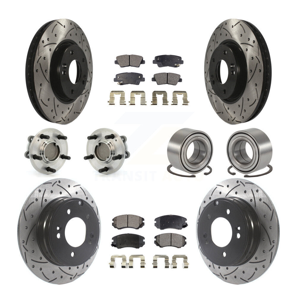 Transit Auto KBB-115447 Wheel Bearing for 2008-2010 Hyundai Sonata - Front and Rear product image