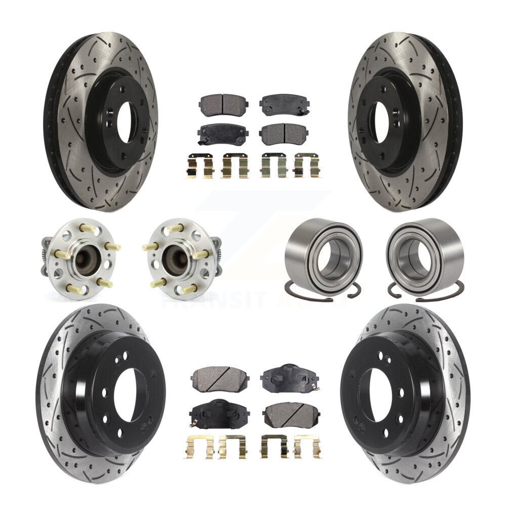 Transit Auto KBB-115458 Wheel Bearing for 2012-2016 Hyundai Tucson, Kia Sportage - Front and Rear product image