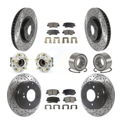 Transit Auto KBB-115464 Wheel Bearing for 2012-2017 Hyundai Azera - Front and Rear product image