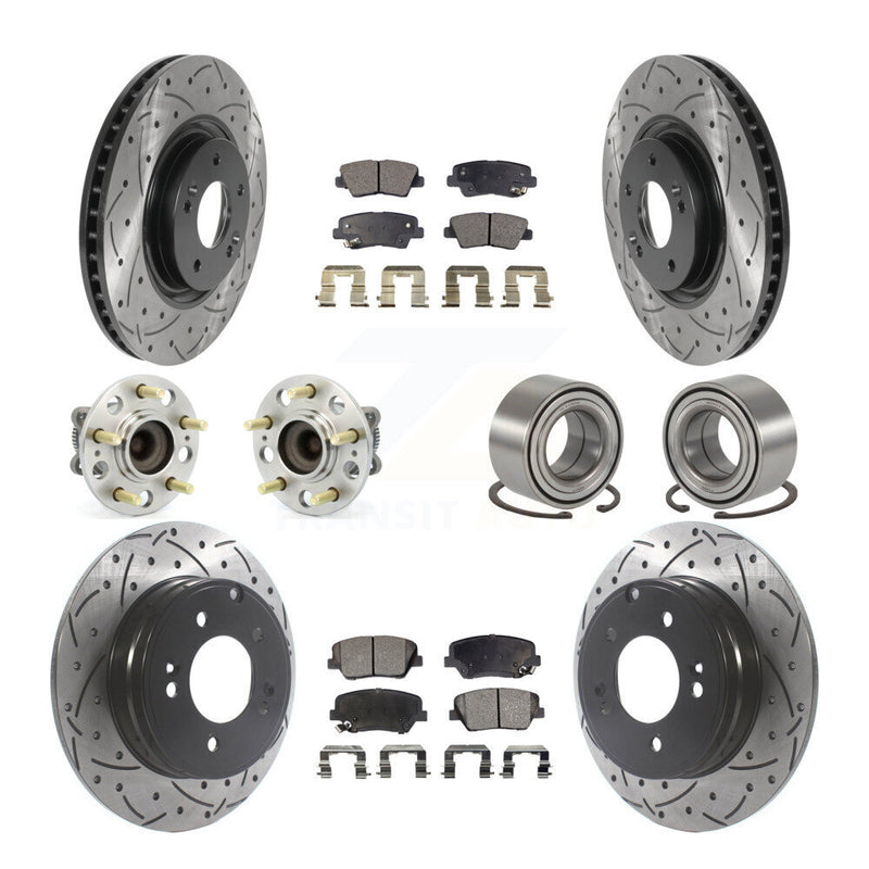 Transit Auto KBB-115464 Wheel Bearing for 2012-2017 Hyundai Azera - Front and Rear product image